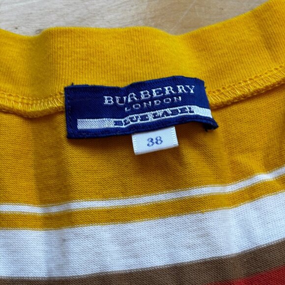 Burberry Blue Label Women's Striped Sleeveless Top - Size 38 (US 4-6) - Picture 5 of 11